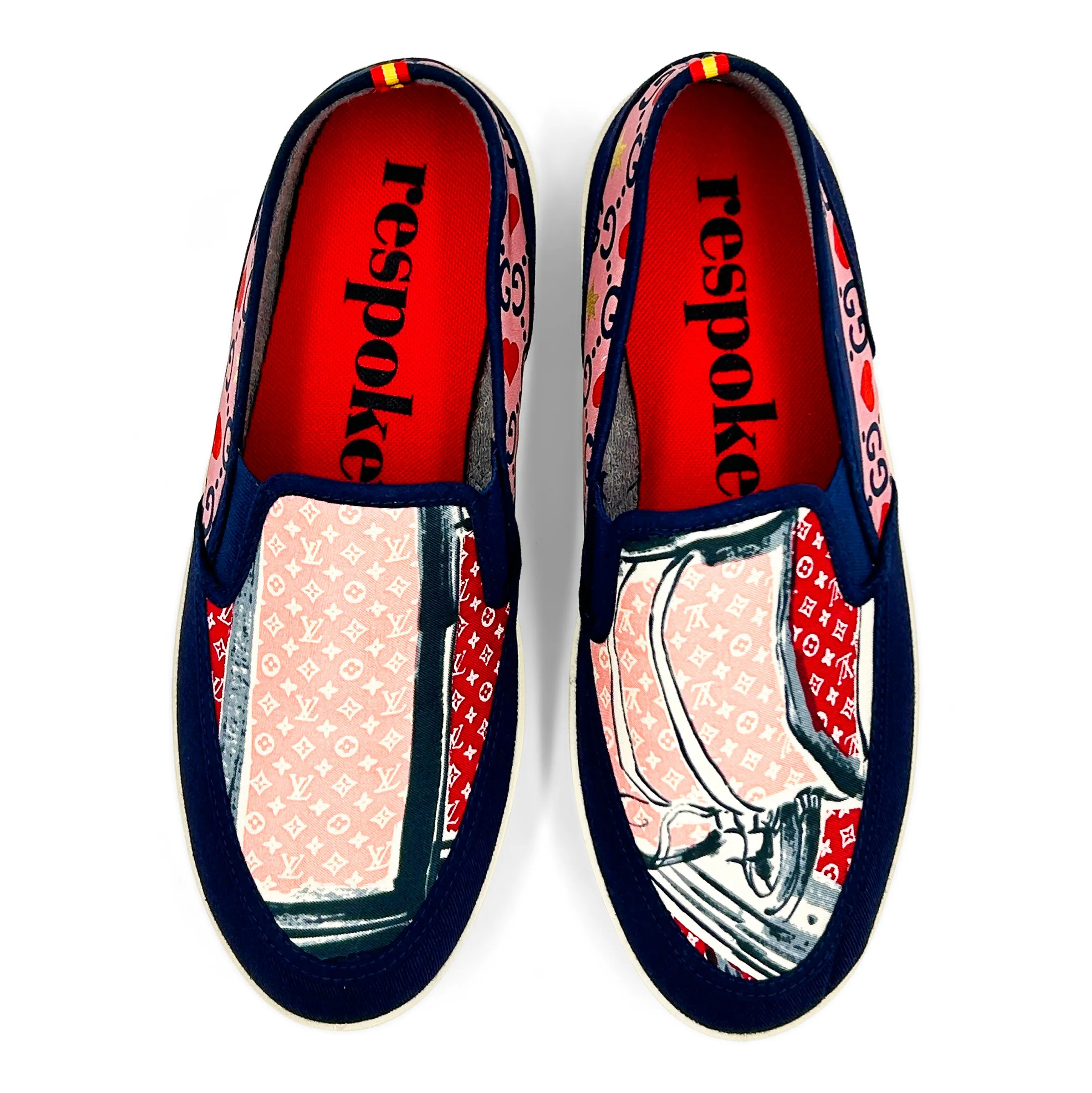 BAGAGE CUORE Maroon Sport Loafer