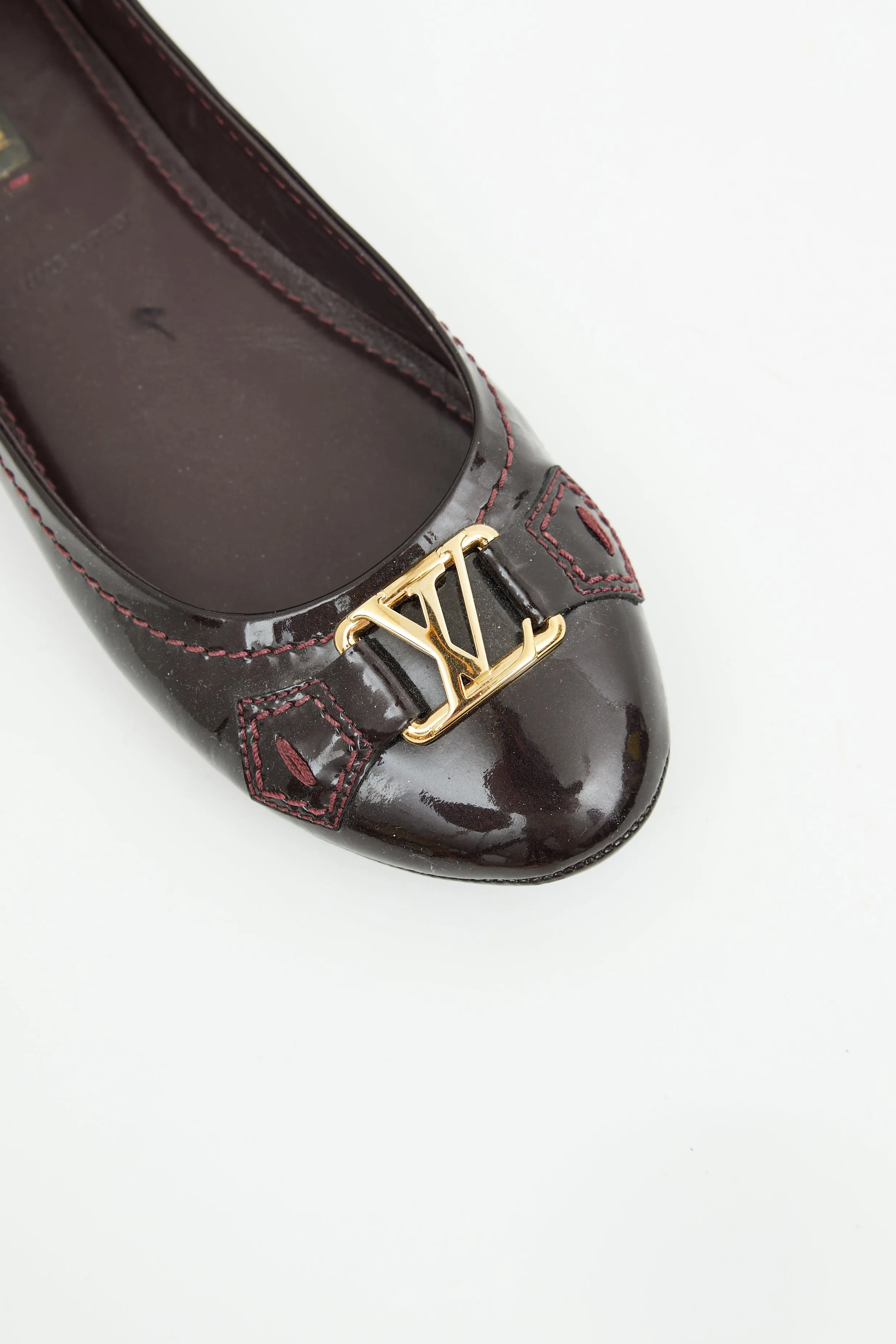Burgundy Patent LV Loafer