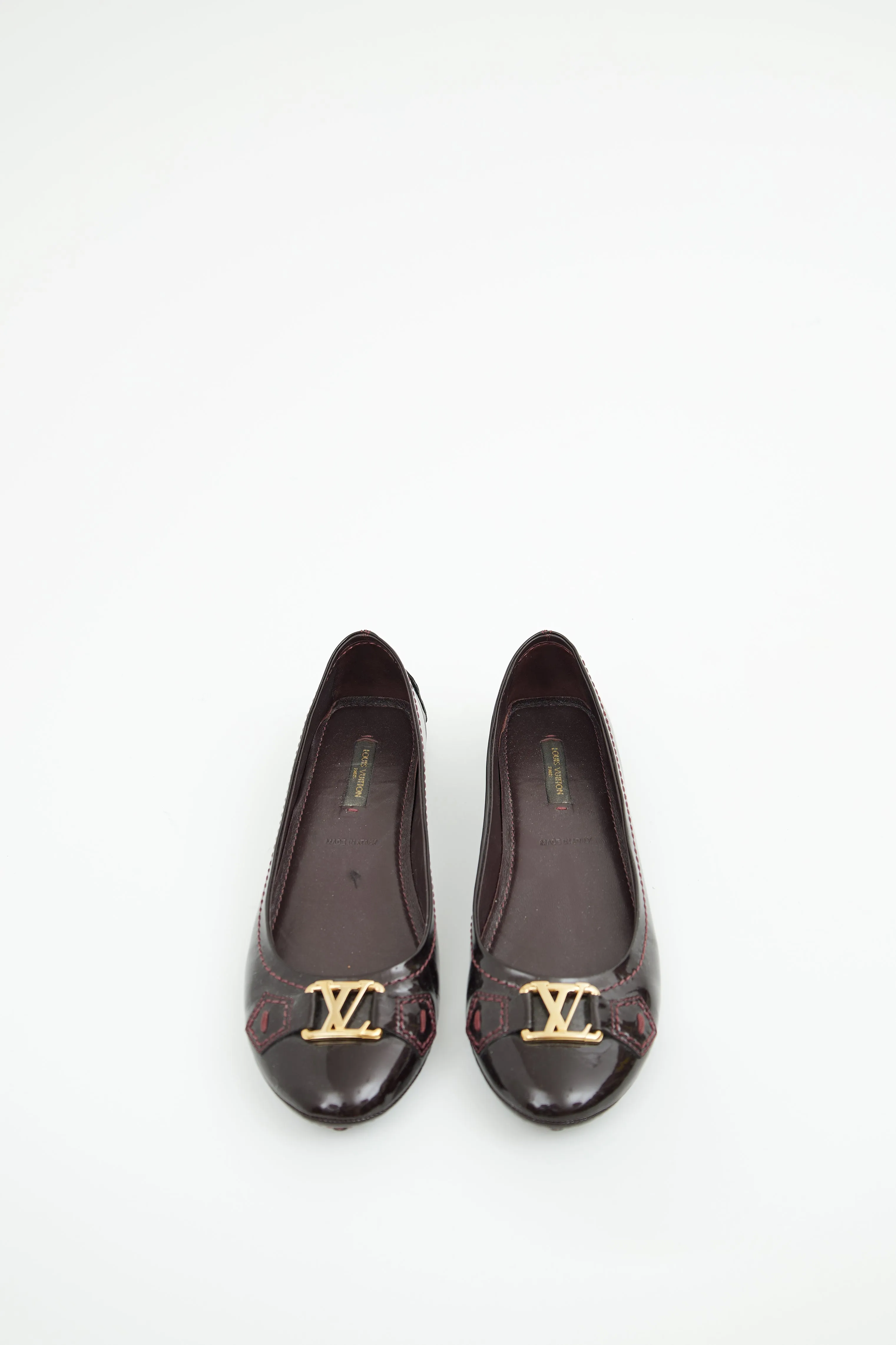 Burgundy Patent LV Loafer