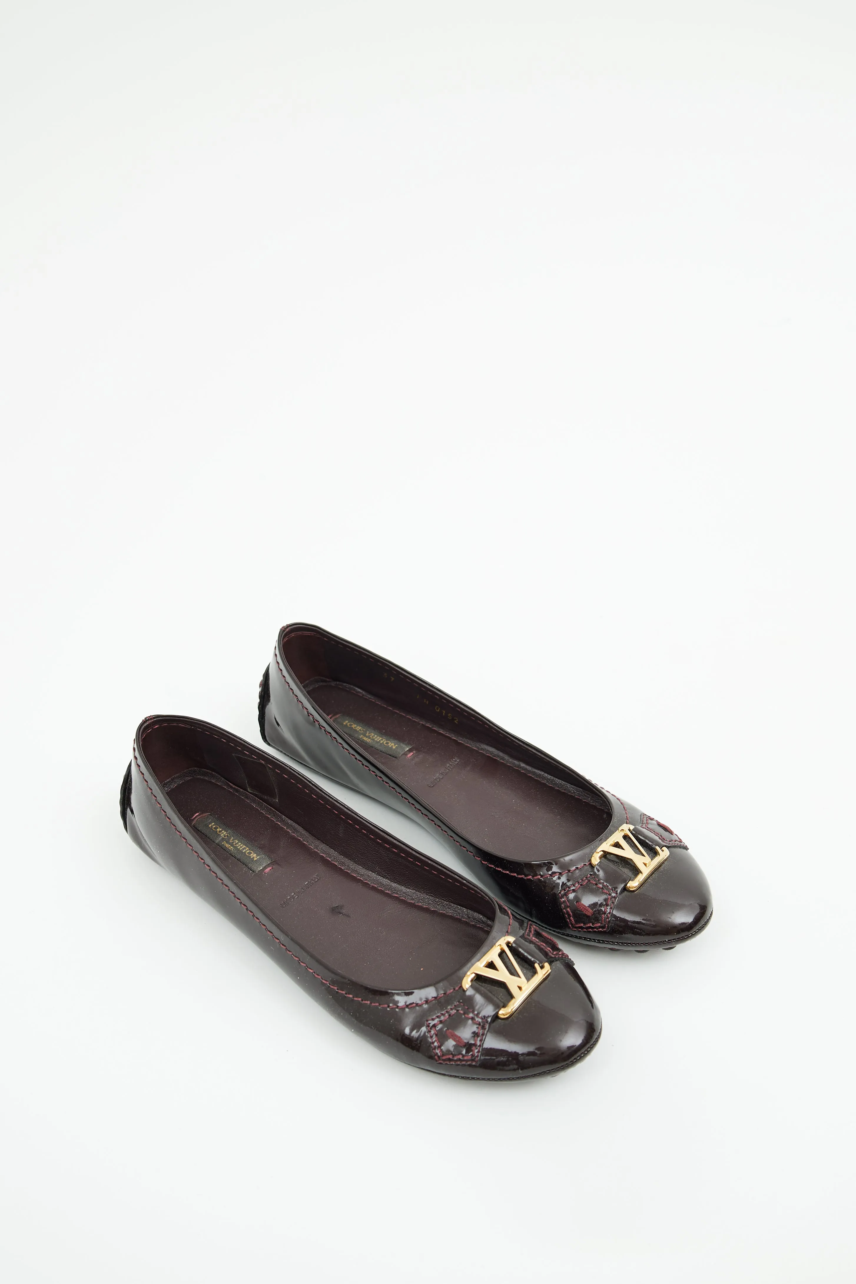 Burgundy Patent LV Loafer