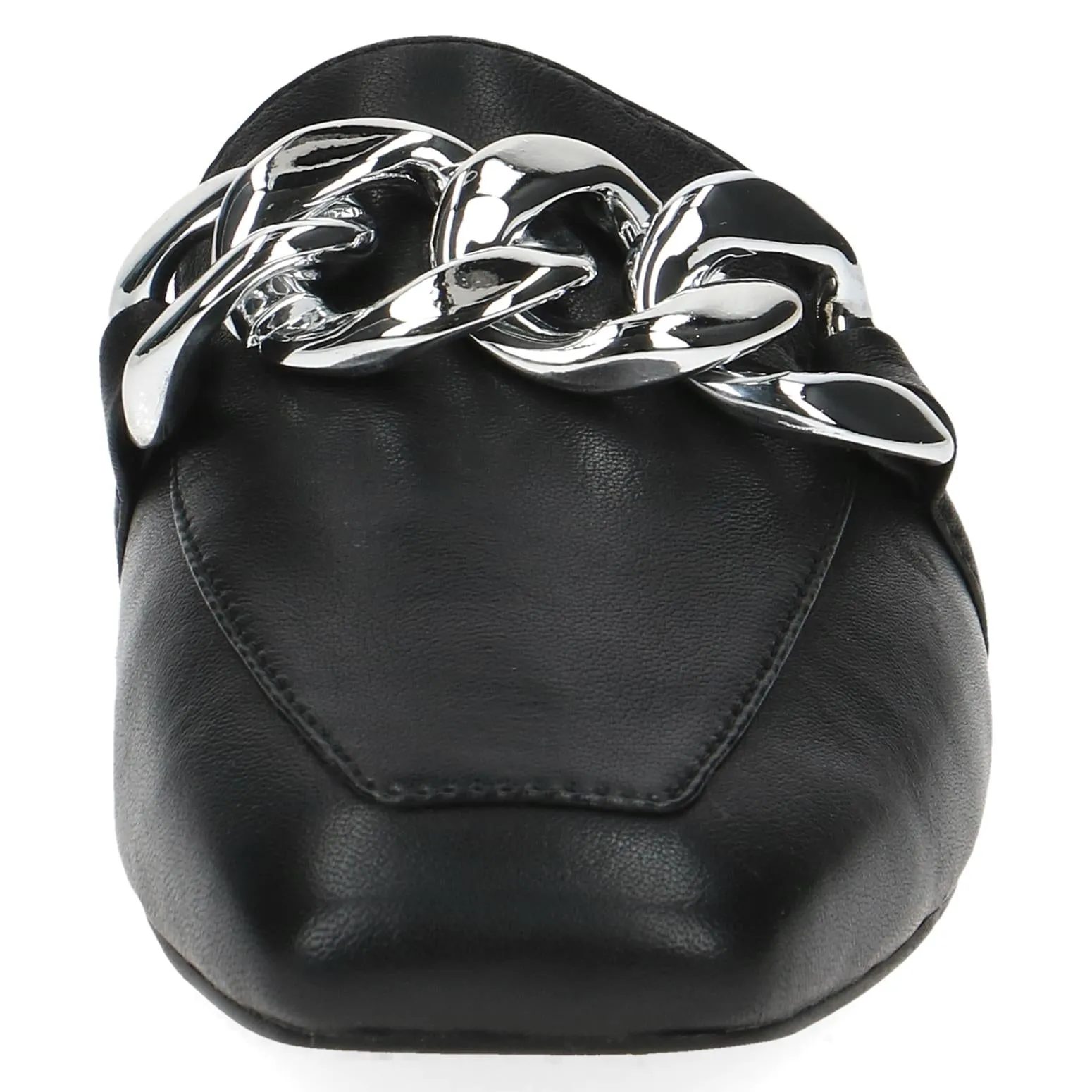 Caprice Ladies Chain Trim Backless Loafer