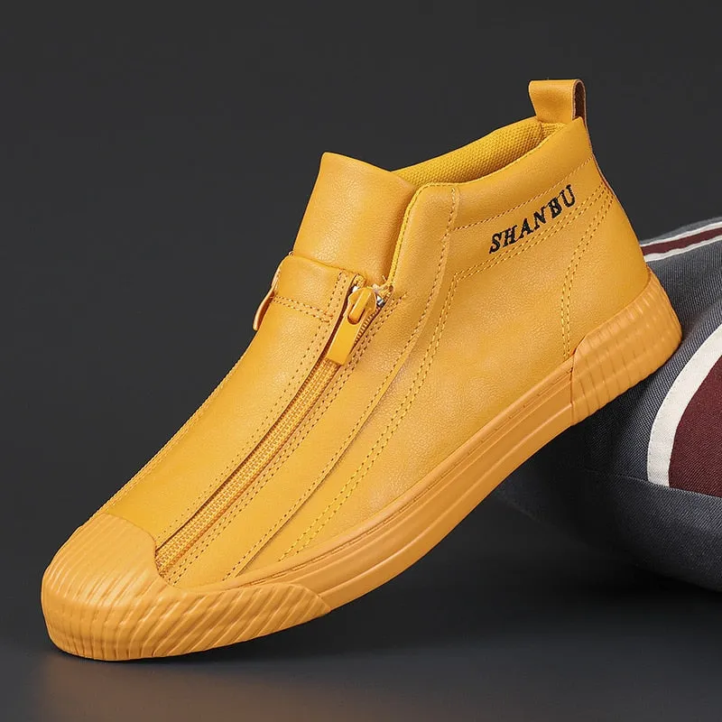 Cloud Five Men's Leather Driving Shoes