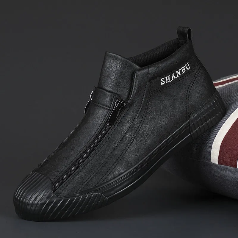Cloud Five Men's Leather Driving Shoes
