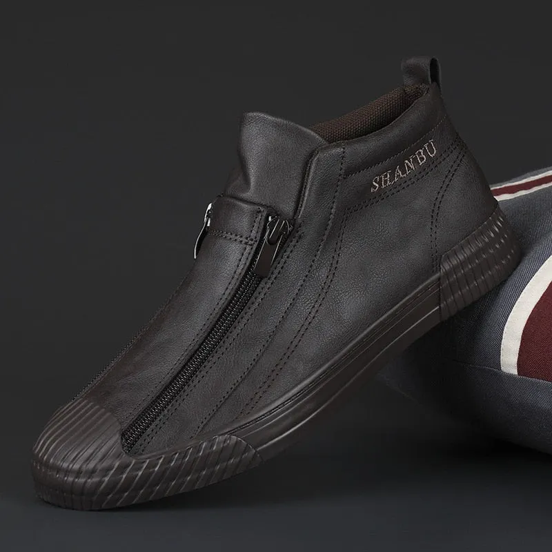 Cloud Five Men's Leather Driving Shoes