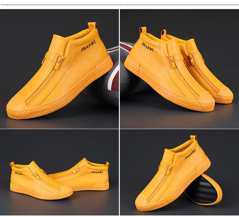 Cloud Five Men's Leather Driving Shoes