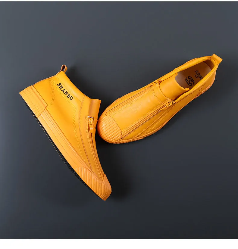 Cloud Five Men's Leather Driving Shoes