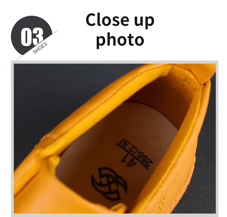 Cloud Five Men's Leather Driving Shoes