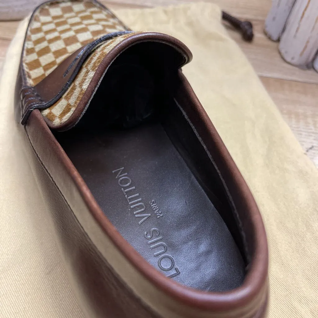 DAMIER SAUVAGE CALF HAIR LOAFER