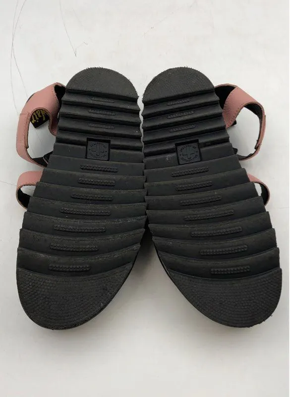 Dr. Martens Women's Blaire Pink Adjustable Strap Gladiator Sandals - Size 8