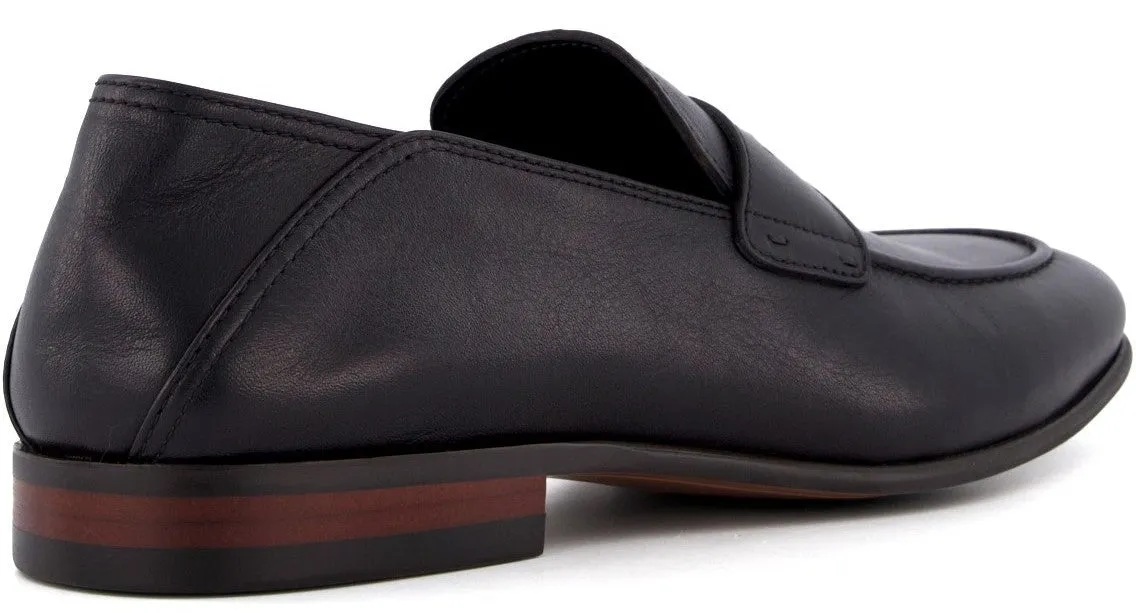 Dune Sync Mens Slip On Penny Loafer Shoe