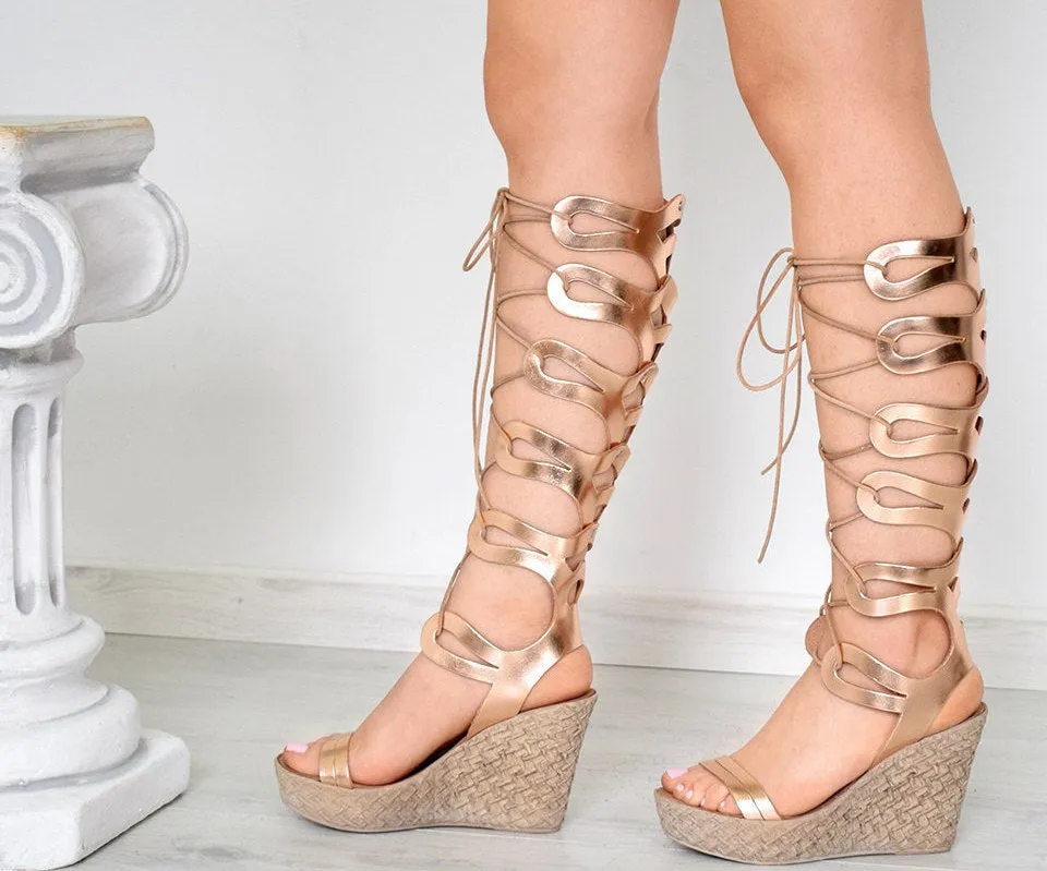 Gladiator women Sandals, Handmade Sparta Sandals, Genuine Leather sandals, Movie and Theater gladiator sandals