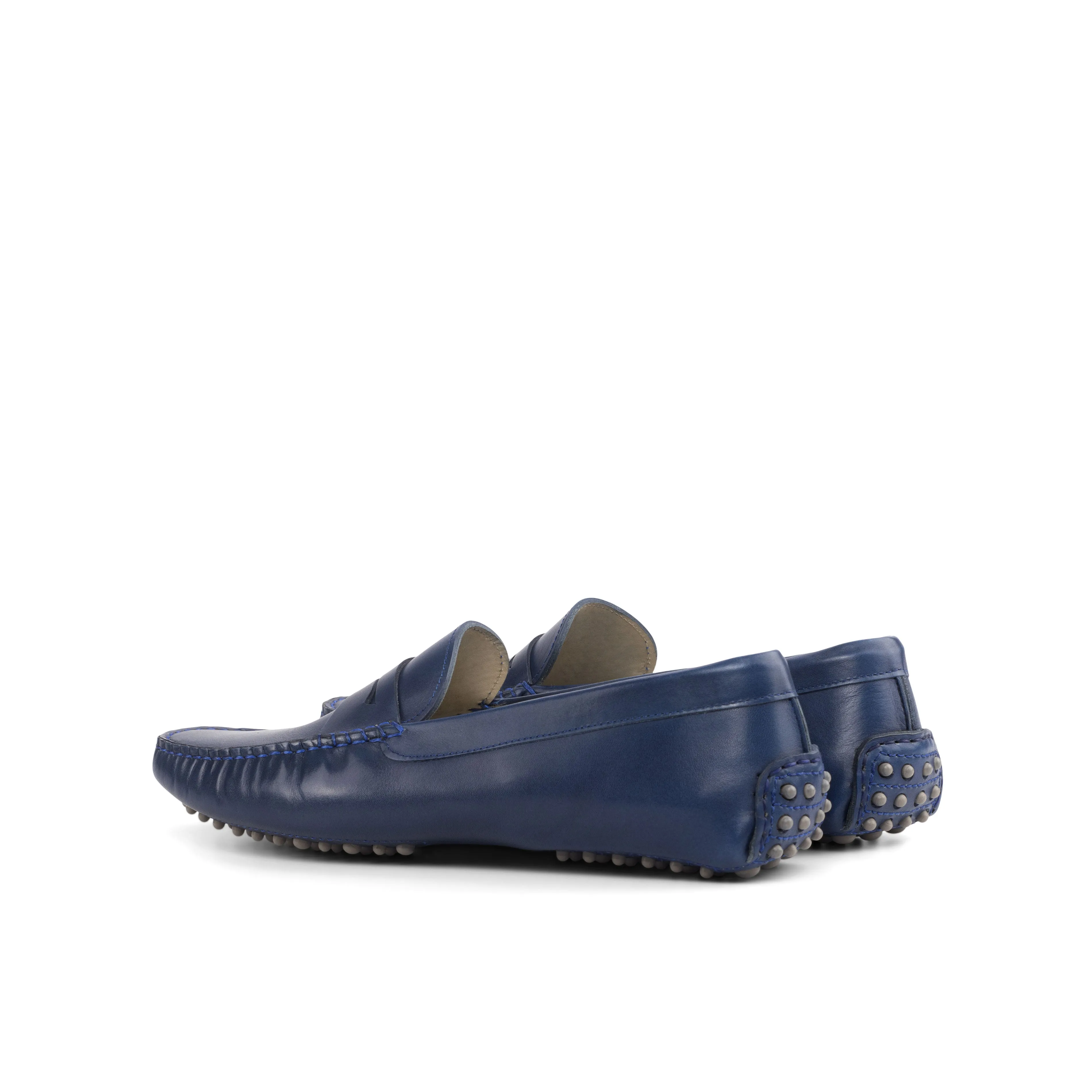 Happy Driver - Painted Calf Navy