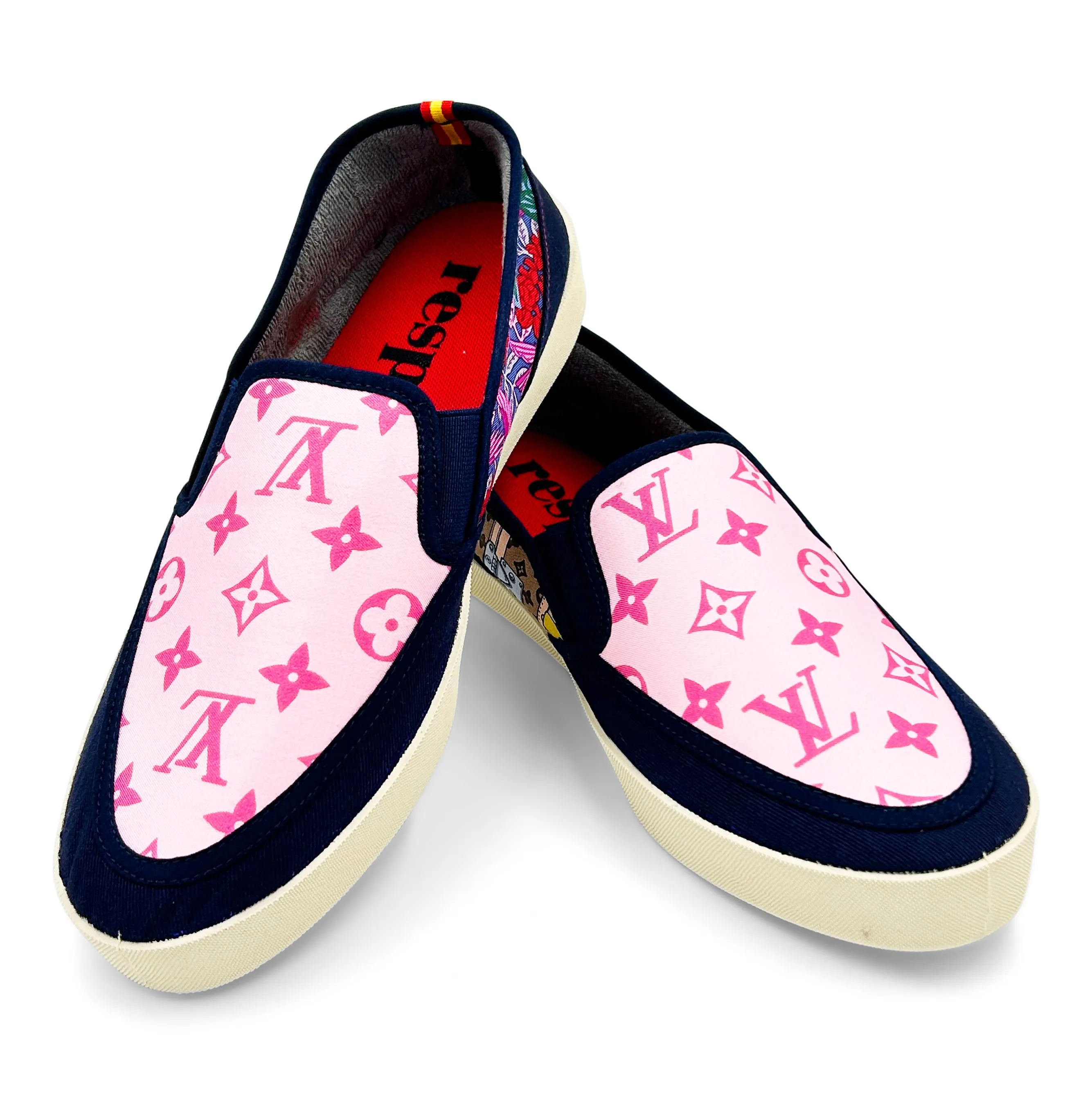 LOUIS ENTASSER Pink Sport Loafer