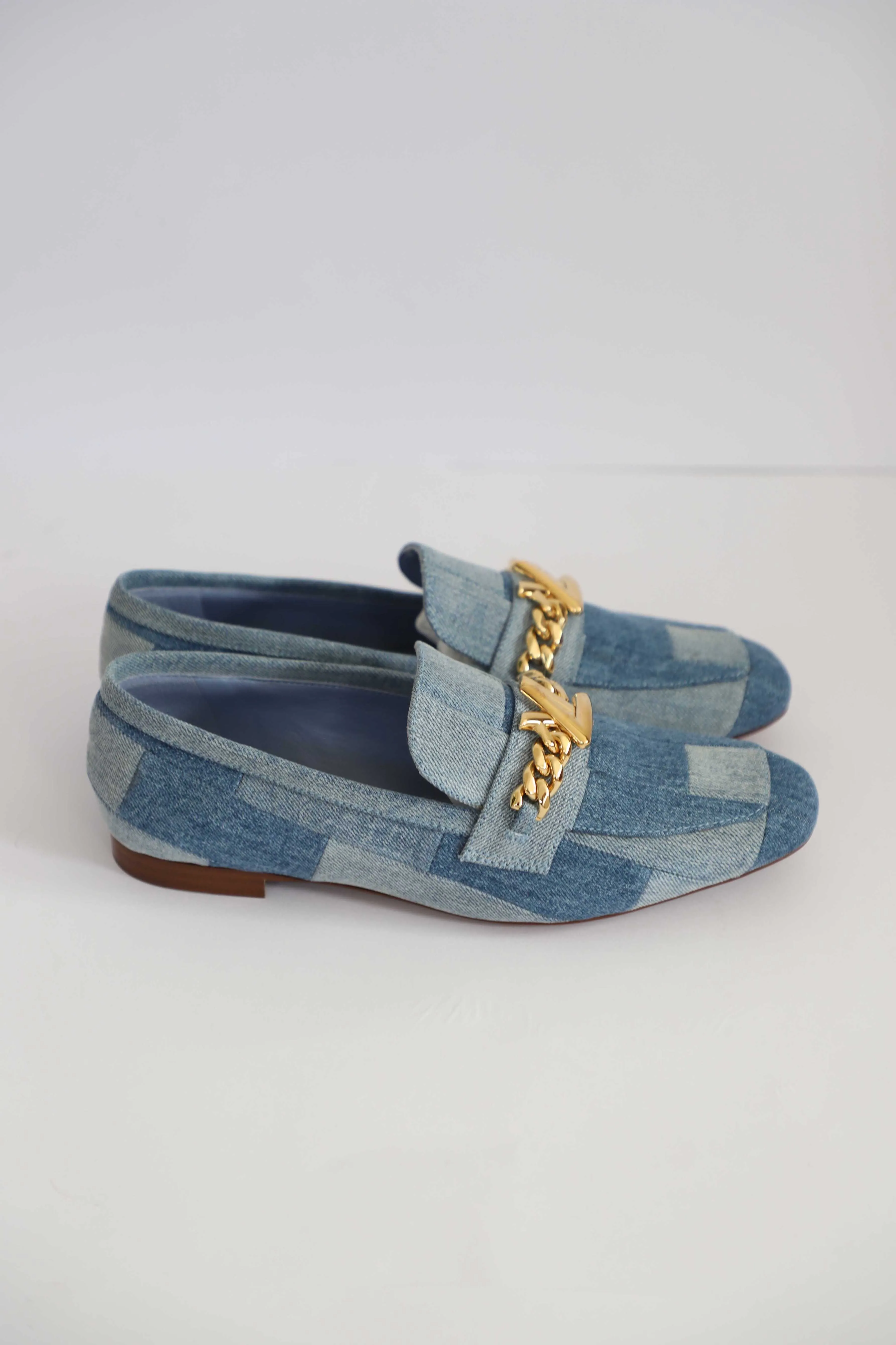 Louis Vuitton Denim Loafers