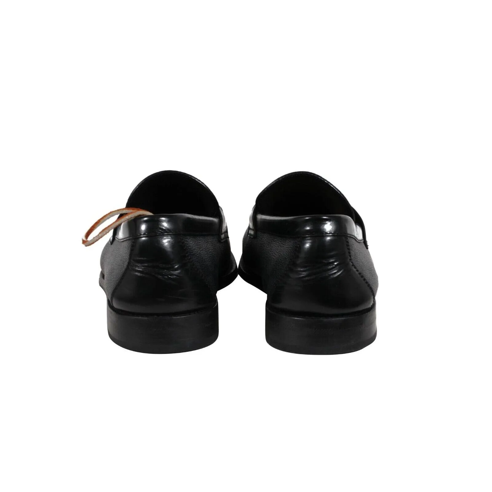 Major Penny Loafer US9.5 LV8.5 Damier Graphite Black Leather