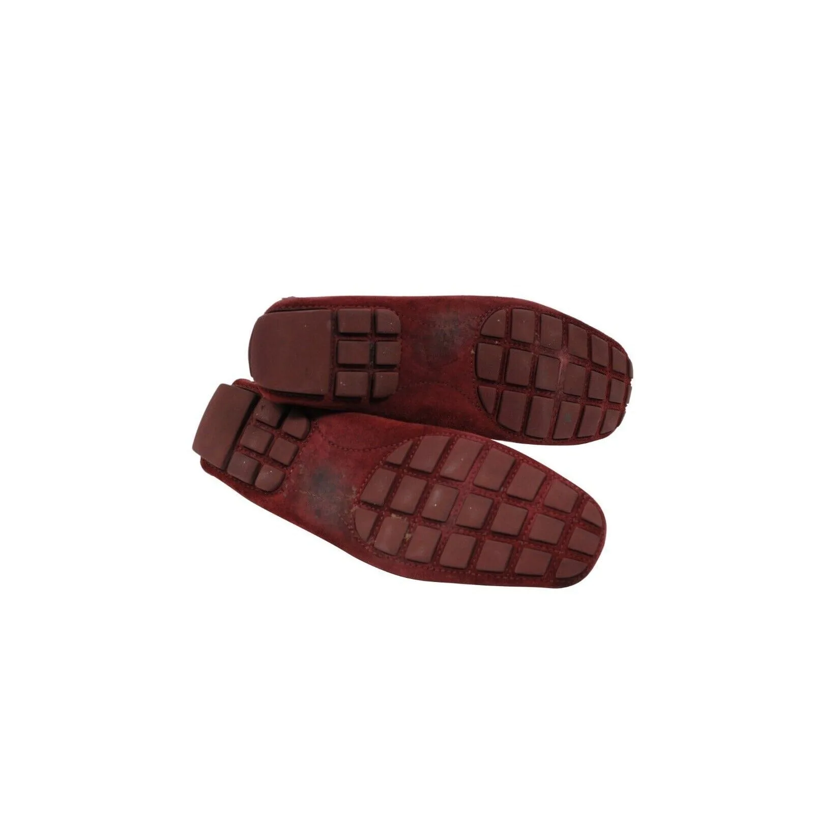 Monte Carlo Loafer Red Suede Moccasin Slip On