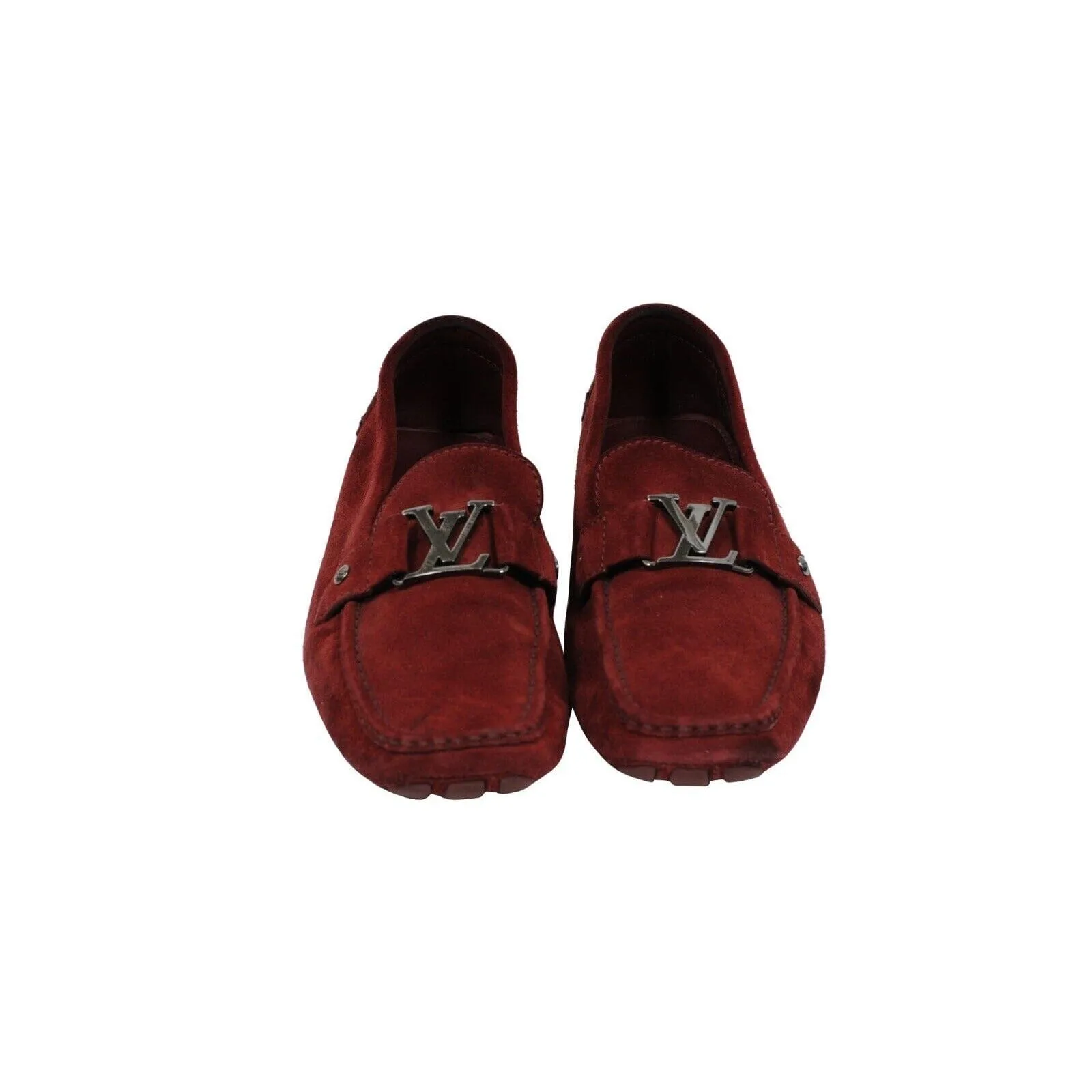 Monte Carlo Loafer Red Suede Moccasin Slip On
