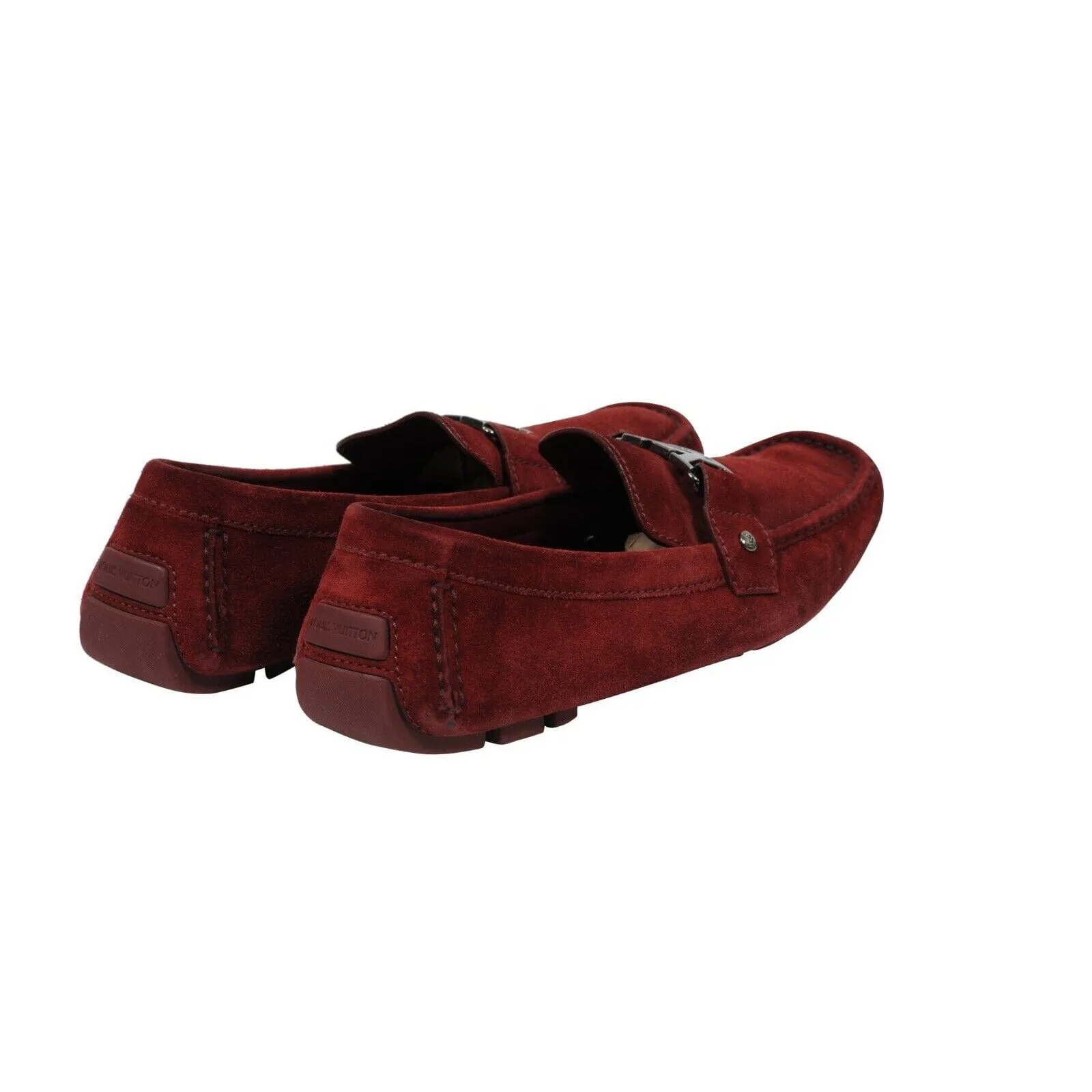 Monte Carlo Loafer Red Suede Moccasin Slip On