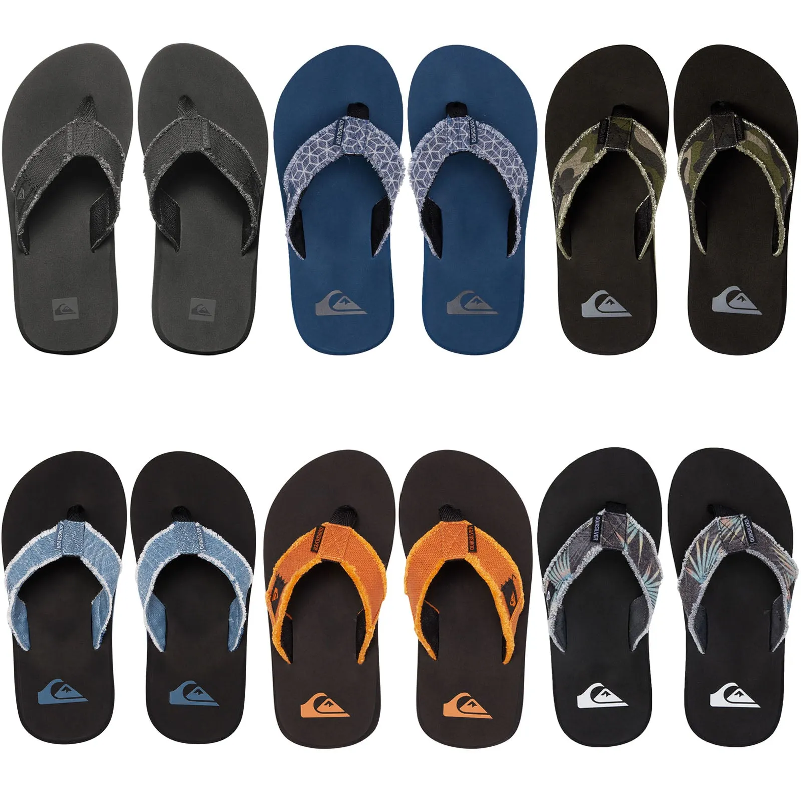 Quiksilver Kids Monkey Abyss Flip Flops
