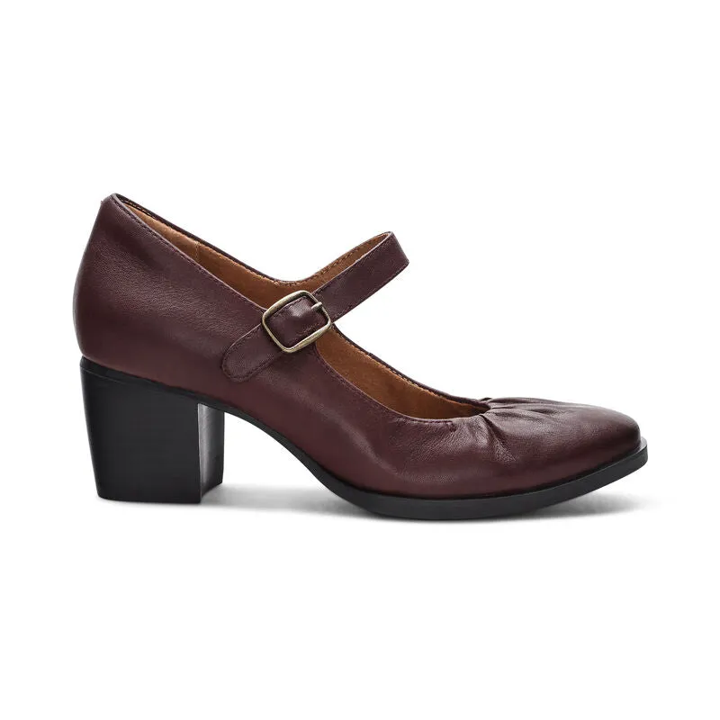 Sara Mary Jane in Burgundy