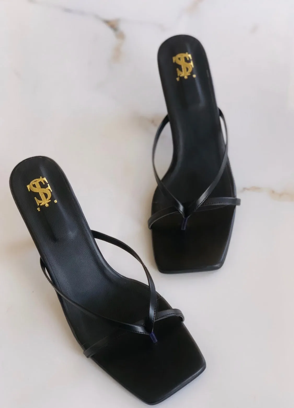Sleek Strappy Heels