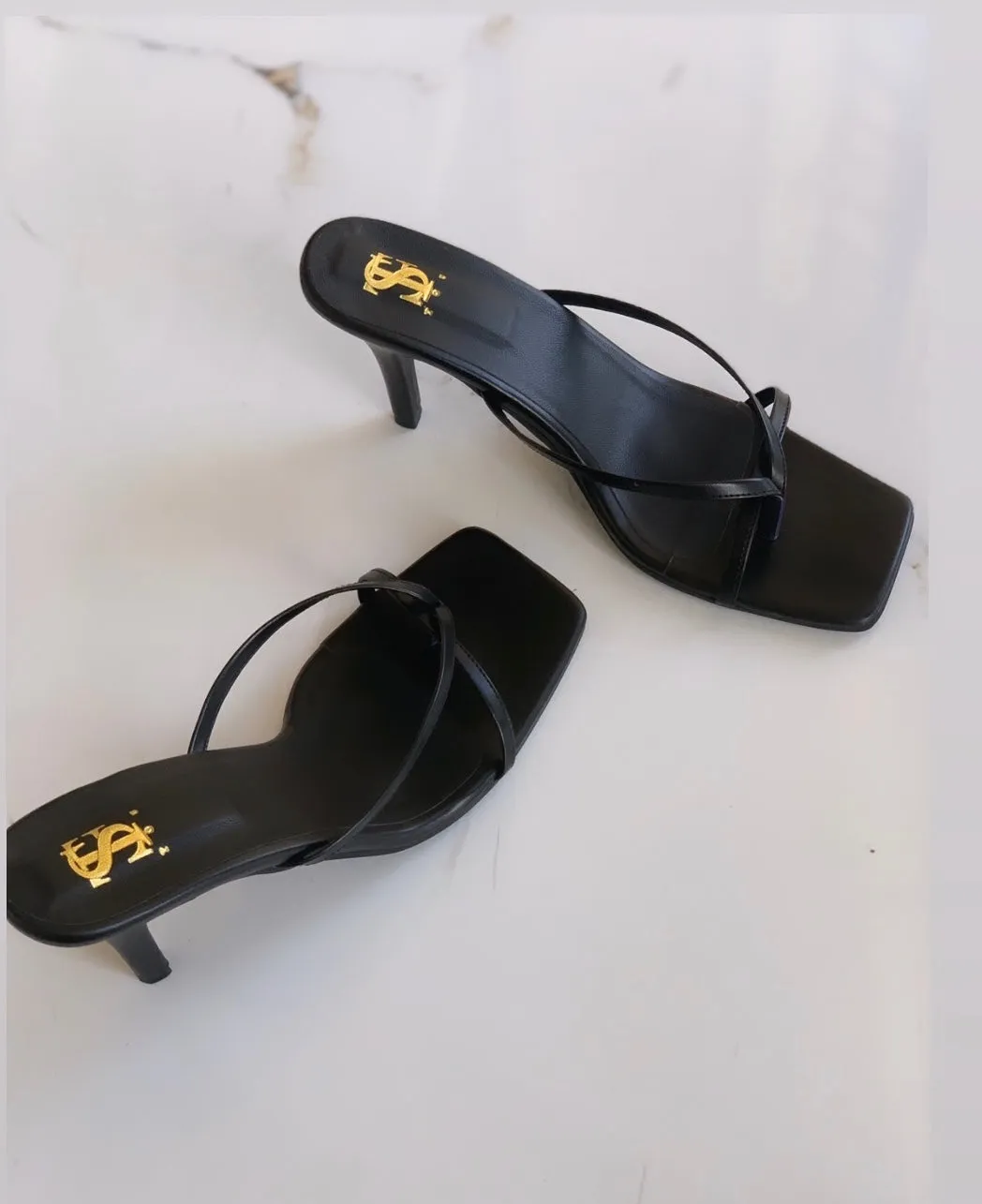 Sleek Strappy Heels