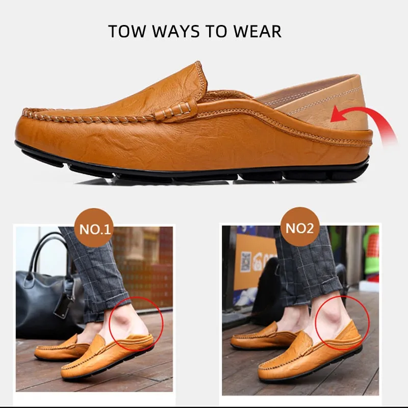The Leo Genuine Leather Driving Shoes | Popular Male Apparel and Accessories