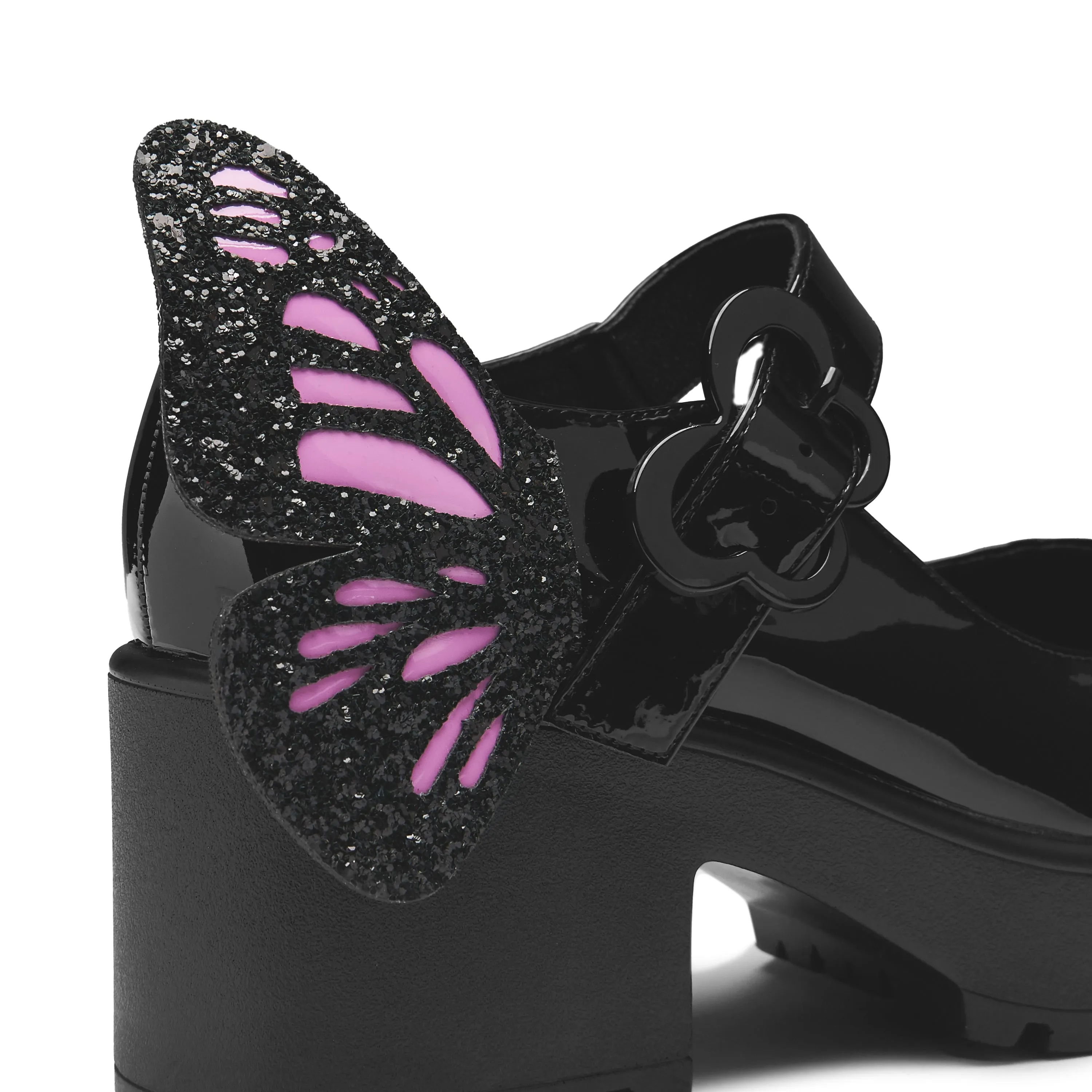 Tira Black Mary Janes ‘ Evil Fairy Edition’