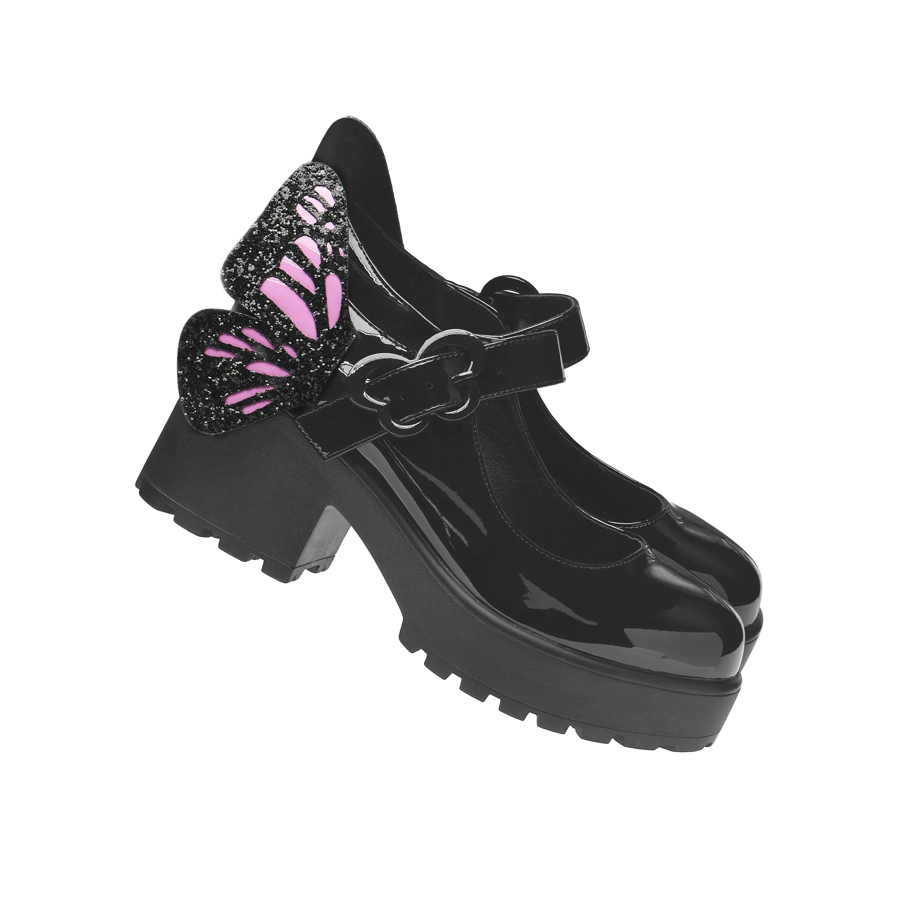 Tira Black Mary Janes ‘ Evil Fairy Edition’